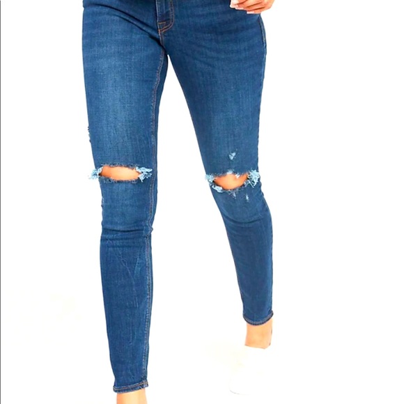 Old Navy Mid-Rise Super Skinny Ankle jeans - Picture 1 of 3